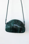 Emerald Snakeskin Crossbody