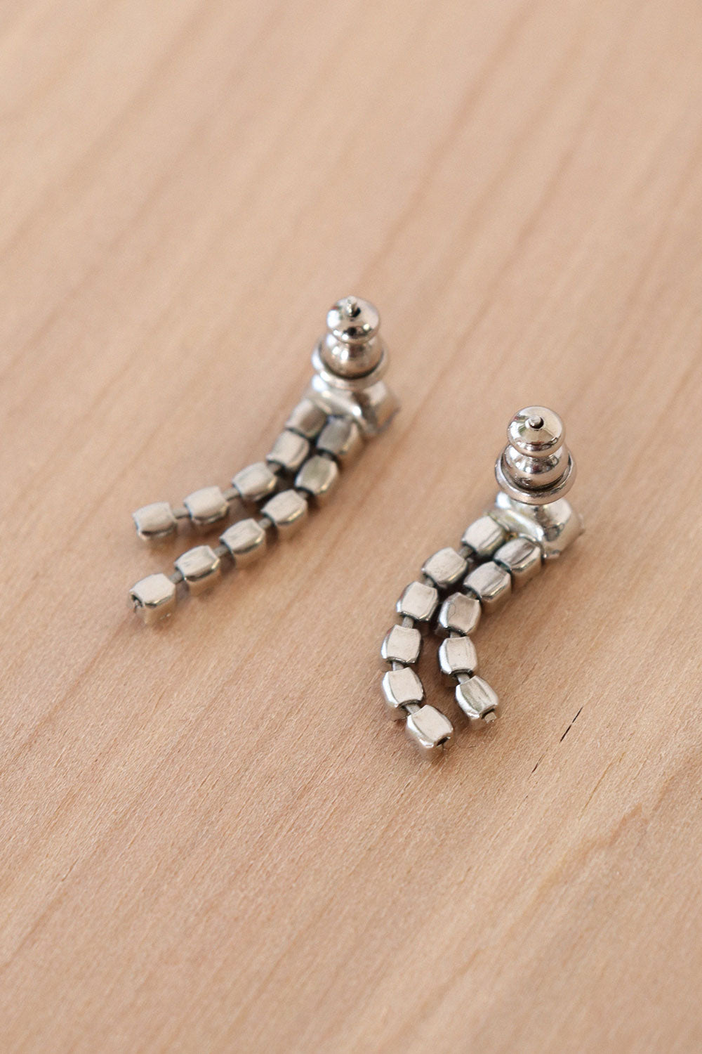 Pastel Rhinestone Dangle Earrings
