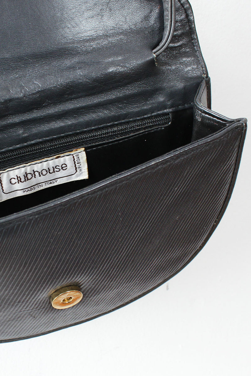 Charcoal Snakeskin Crossbody
