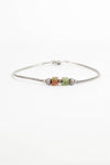 Delicate Square Bead Bracelet