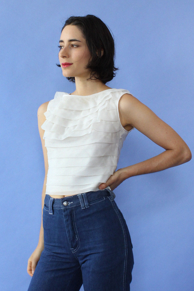 Gregory Ruffle Shell Top XS/S