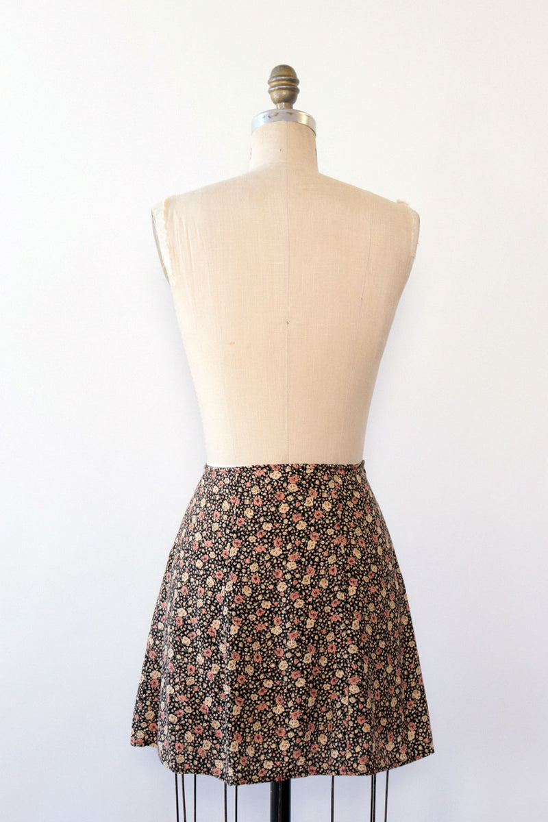 Ditsy Floral Mini Skirt M