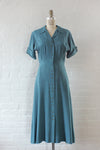 Skye Brass Button Dress M
