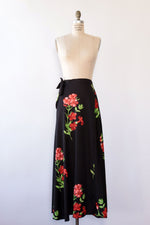 Tropical Bouquet Maxi Wrap Skirt XS/S