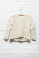 Snow White Cropped Cardigan XS/S
