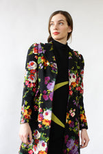 Moschino Floral Coat XS/S