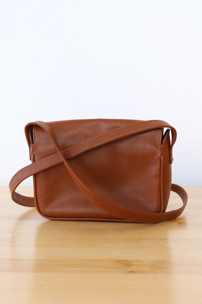 Paloma Picasso Chestnut Leather Purse
