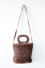 Woven Bucket Bag
