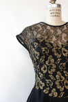 Gilded Lace Tiered Mini Dress XS/S