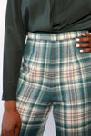 Pendleton Sage Plaid Pants M
