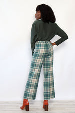 Pendleton Sage Plaid Pants M