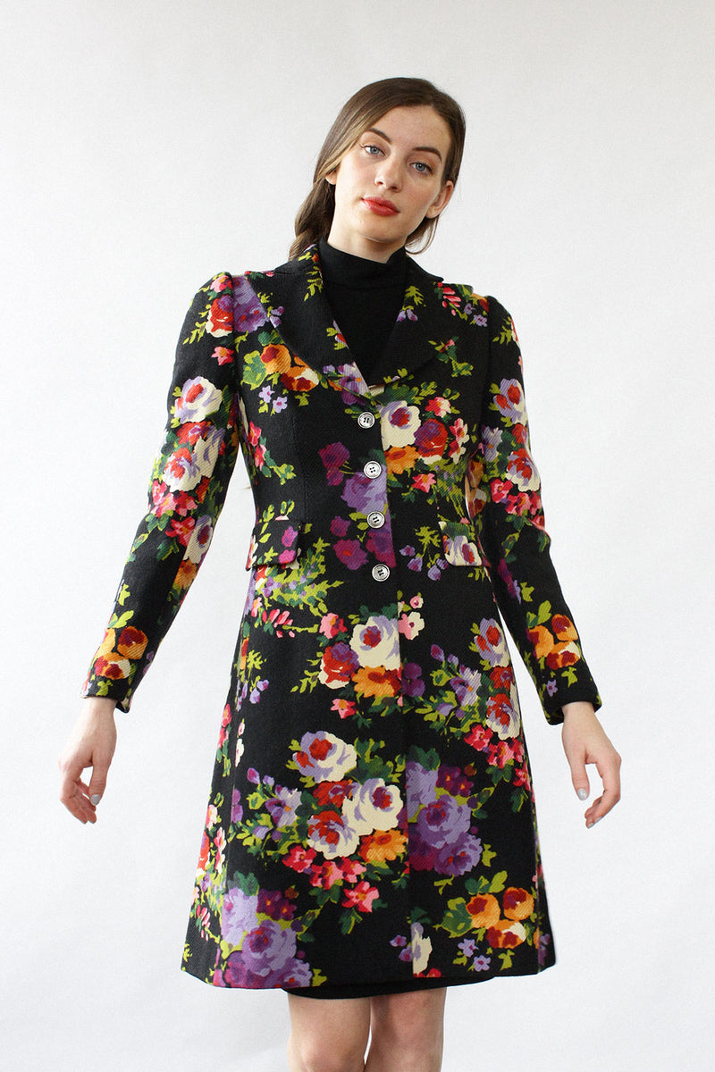 Moschino Floral Coat XS/S