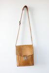 Honey Tan Leather Satchel