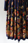 Bedford Leaf Print Dress M/L