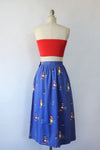 Sail Away Novelty Print Skirt S