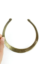 brass choker collar