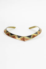 Angular Tri-metal Choker