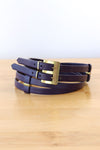 Double Strand Purple Belt M/L