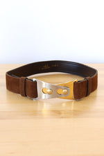 Morris Mixed Metal Waist Belt S-L