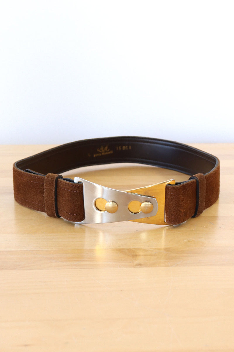 Morris Mixed Metal Waist Belt S-L