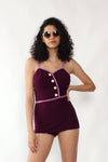 Brigance for Sinclair Knit Swimsuit S/M