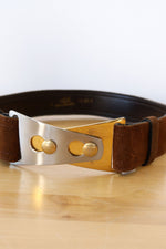 Morris Mixed Metal Waist Belt S-L