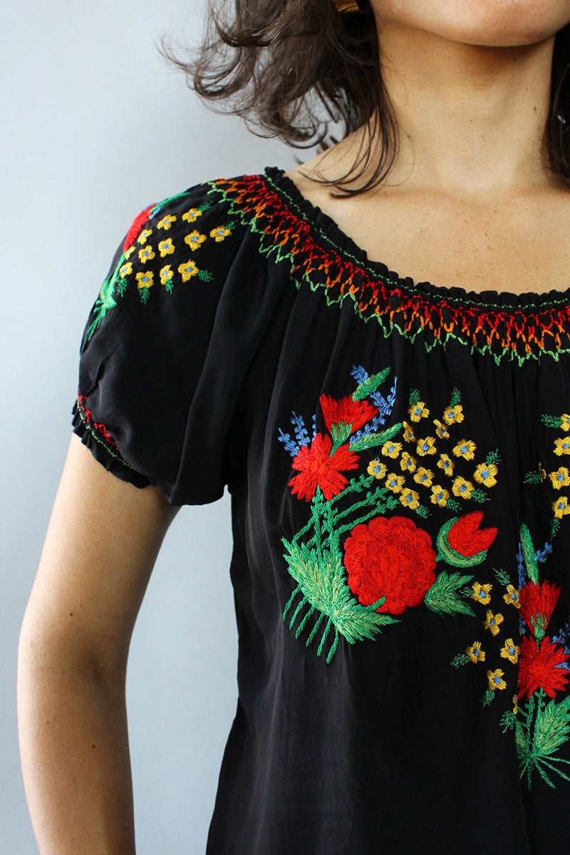 Marisa Peasant Top