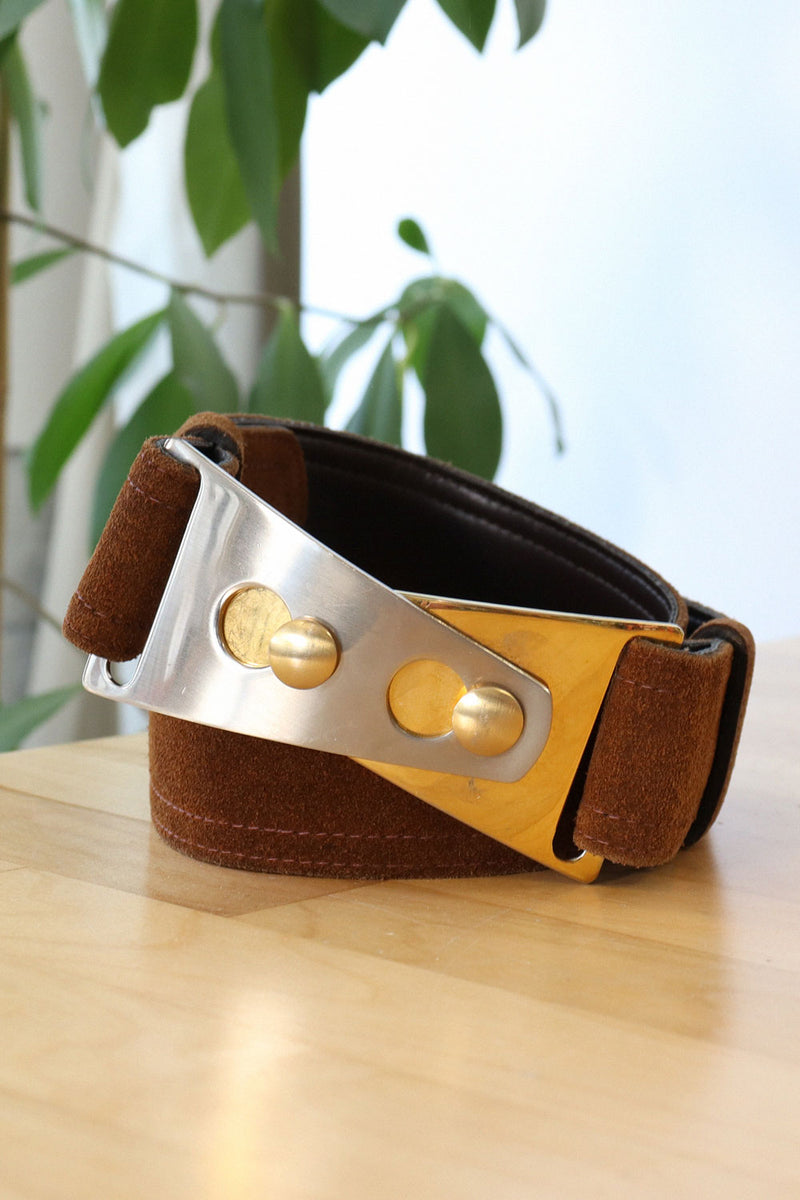 Morris Mixed Metal Waist Belt S-L