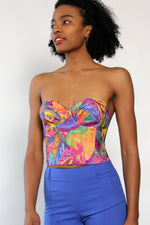 Valmont Watercolor Bustier  S/M