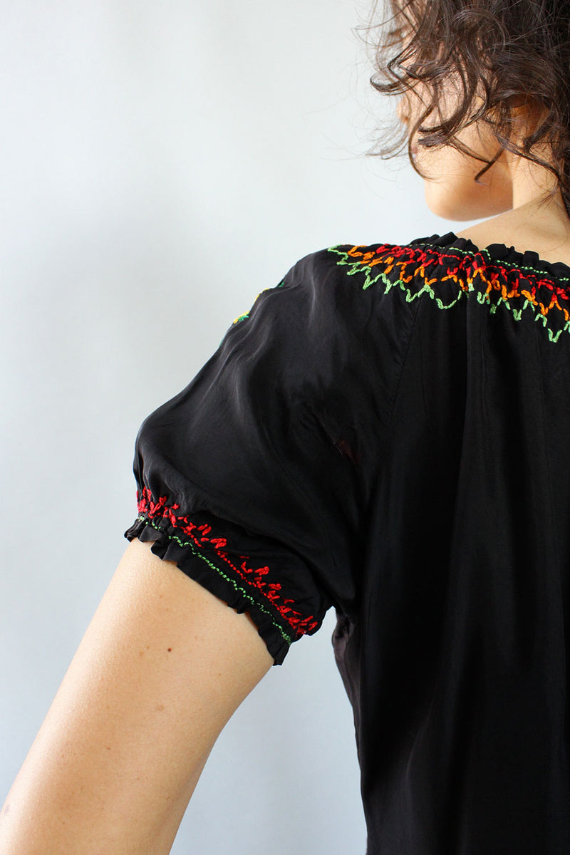 Marisa Peasant Top