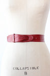 Anne Klein Burgundy Waist Belt