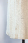 Ivory Sequined Sweaterdress M-M/L