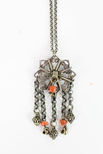 Tribal Tassel Pendant Necklace