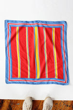 Primary Stripe Cotton Scarf