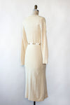 Ivory Sequined Sweaterdress M-M/L