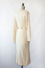 Ivory Sequined Sweaterdress M-M/L
