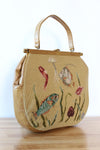 Needlepoint Aquatic XL Purse