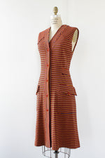 Striped Knit Duster S
