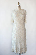 Carina Pearly Beaded Dress L