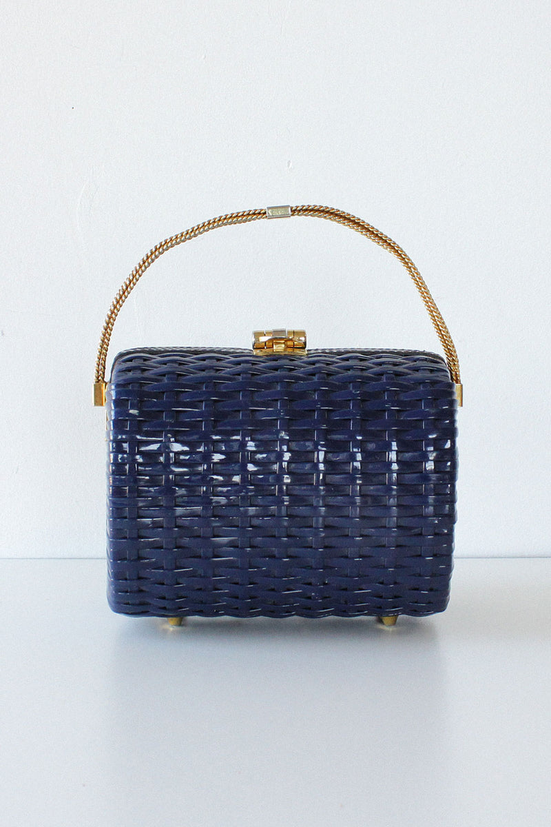 Lewis Wicker Handbag
