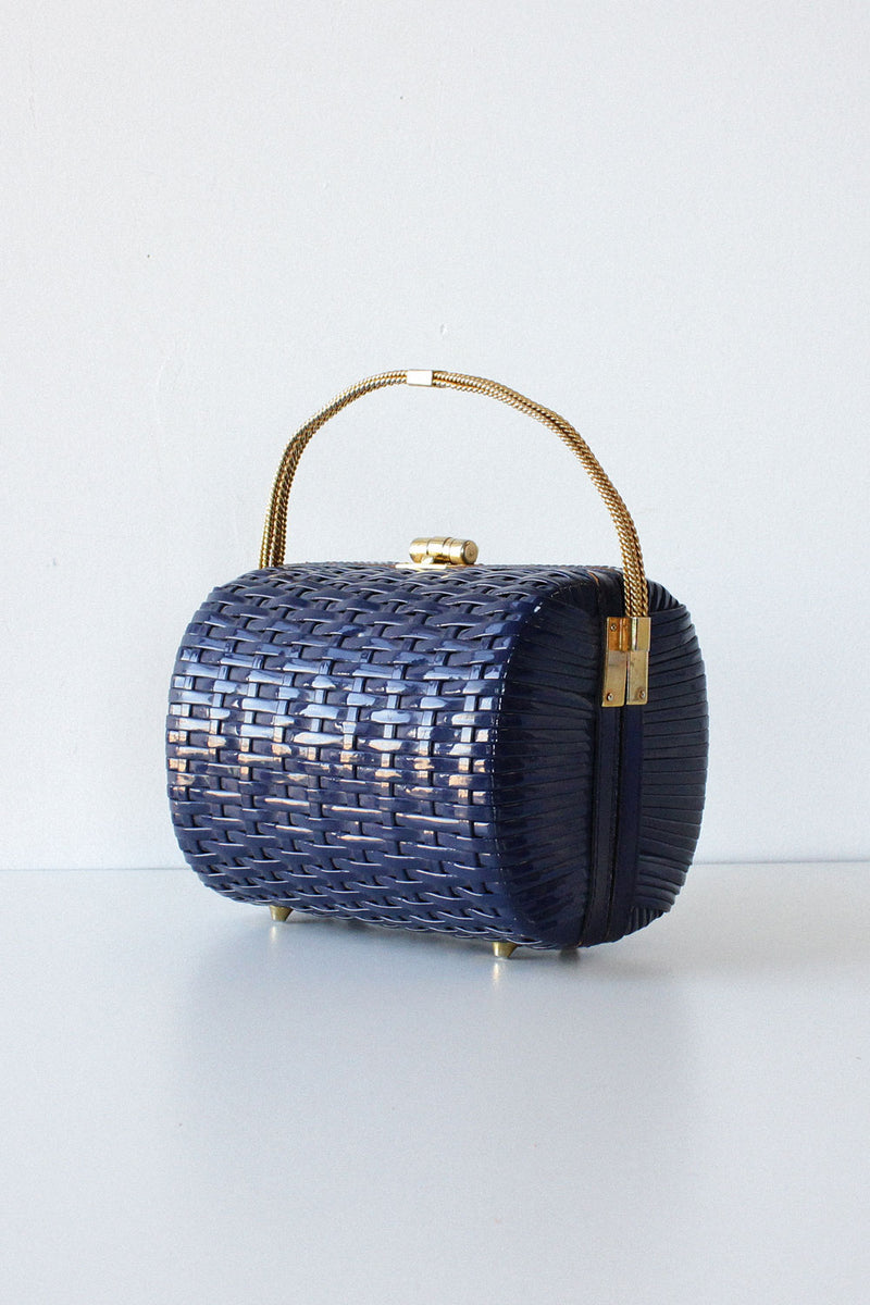 Lewis Wicker Handbag