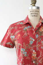 Ralph Lauren Cotton Bloom Buttondown S