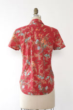 Ralph Lauren Cotton Bloom Buttondown S