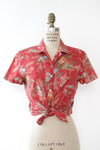 Ralph Lauren Cotton Bloom Buttondown S