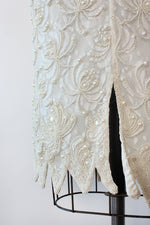 Carina Pearly Beaded Dress L
