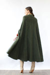 Shire Green Wool Cape