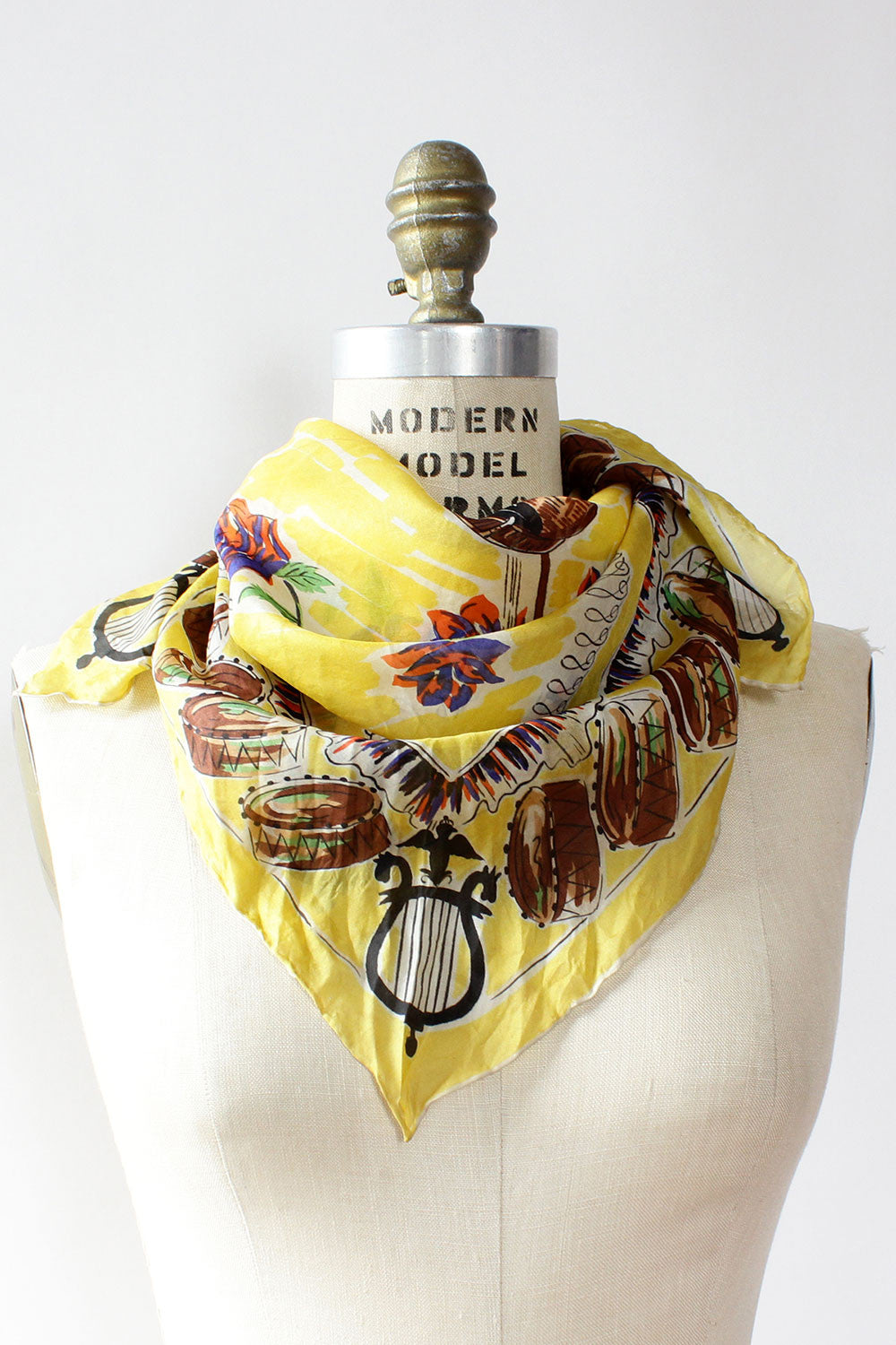 Concerto Silk Scarf