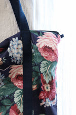 Weatherbee Floral Zip Tote