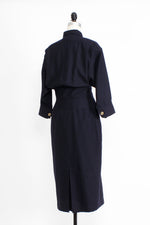Button Button Button Uniform Dress S/M