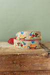 Embroidered Owl Belt
